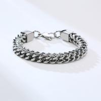 Stainless Steel Chain Bracelets, fashion jewelry & for man .26 Inch 