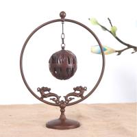 Brass Hanging Incense Burner, plated, for home and office & durable 