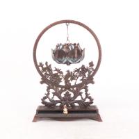 Copper Alloy Hanging Incense Burner, plated, for home and office & durable 