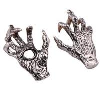 Zinc Alloy Jewelry Pendants, Claw, plated 