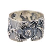 Стерлингового серебра кольцо, 99%, ювелирные изделия моды & Женский, серебряный, 15mm, продается PC