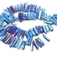 Natural Amethyst Beads, irregular, plated, DIY, purple, 10mm 