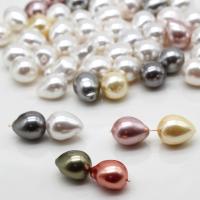 perle de coquillage teint, Shell Pearl, larme, plus de couleurs à choisir, Vendu par PC