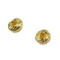 Zinc Alloy Spacer Beads, Rondelle, plated lead & nickel free, 6mm 
