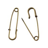 Safety Pin, Zinc Alloy, plated nickel, lead & cadmium free Approx 60 mm 