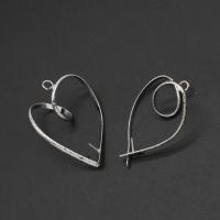 Iron Pendant Findings, Heart, plated, nickel, lead & cadmium free Approx 