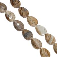 Смешанные бусы с драгоценными камнями, Полудрагоценный камень, Каплевидная форма, полированный, граненый, Много цветов для выбора длина:Приблизительно 17 дюймовый, продается Strand