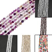 Gemischte Edelstein Perlen, poliert, facettierte, keine, Länge:ca. 38 cm, verkauft von Strang