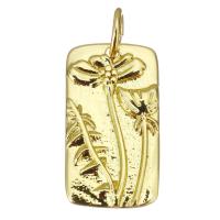 Brass Jewelry Pendants, fashion jewelry & for woman, gold Approx 1.5mm 