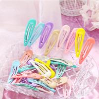Hair Snap Clips, Zinc Alloy, stoving varnish, fashion jewelry & for woman 49mm 