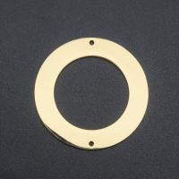 Stainless Steel Charm Connector, gold color plated, Approx 