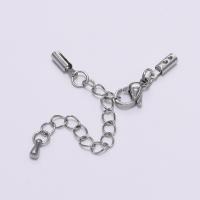 Stainless Steel Extender Chain, DIY original color Approx 5-7 Inch 