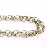 Brass Oval Chain, handmade, South Korea Imported lead & cadmium free 