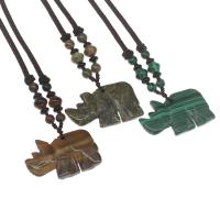 Gemstone Necklaces, polished Approx 32 cm 