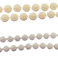 Mode Perlen Strang, ABS-Kunststoff-Perlen, Spritzlackierung, keine, 10mmuff0c14mm, 9m/Spule, verkauft von Spule