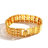 Brass Bracelets, gold color plated, for woman, 16mm Approx 7.87 Inch 