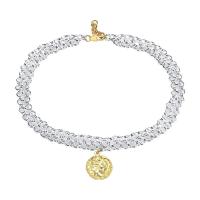 Brass Jewelry Necklace, fashion jewelry & for woman 