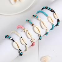 Seashell Bracelets, Shell, with Natural Stone, Adjustable & folk style & Unisex cm 