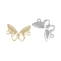 Stainless Steel Charm Connector, Butterfly Approx 1mm 