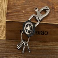 Zinc Alloy Key Clasp, with PU Leather, for man 180mm 