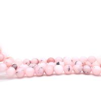 Pink Opal Beads, Round, polished, pink 