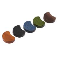 Gefärbtes Holz Perlen, keine, 21x16x6mm, Bohrung:ca. 3mm, verkauft von PC