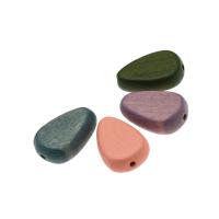 Perles en bois teints, larme, plus de couleurs à choisir Environ 2mm, Vendu par PC