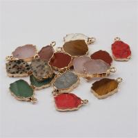 Gemstone ювелирные изделия Кулон, Природный камень, Нерегулярные, ювелирные изделия моды & DIY, Много цветов для выбора, продается PC