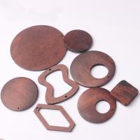 オリジナル木製のペンダント, ウッド, ファッションジュエリー & DIY & 異なるスタイルを選択, 穴:約 2mm, 売り手 パソコン