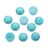 Gemstone Cabochons, turquoise, Round, polished, DIY 