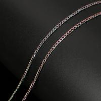 Снаряженная цепь из нержавеющей стали, нержавеющая сталь, разноцветная плакировка, Устойчивого, 2mm, 10м/Золотник, продается Золотник
