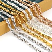 Eiserne Halskette Kette, Eisen, plattiert, Modeschmuck & DIY, keine, verkauft von PC