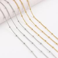 Fashion Stainless Steel Necklace Chain, plated, fashion jewelry & DIY .7 Inch 
