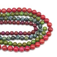 Perles de Pierre jade, Pierre de jaspe, Rond, DIY, plus de couleurs à choisir, 6mm,8mm,10mm pouce, Vendu par brin