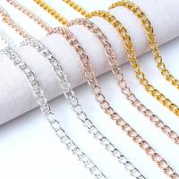 Iron Twist Oval Chain, plated, fashion jewelry & DIY 