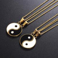 Stainless Steel Jewelry Necklace, with 2.76inch extender chain, fashion jewelry & for man 30mm .11 Inch 