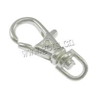 Zinc Alloy Key Clasp Finding, plated 