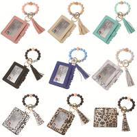 Porte-clés en silicone, avec bois, pour femme, plus de couleurs à choisir, 6cmuff0c9cmuff0c Vendu par PC