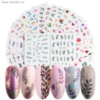 Nail Decal, HD Sticker, plated, for woman, mixed colors 