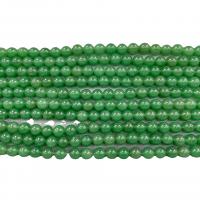 Зеленый авантюрин, Авантюрин, Круглая, DIY, зеленый, длина:38 см, продается Strand
