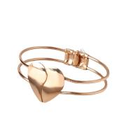 Fashion bracelet en alliage Zinc, alliage de zinc, Placage, pour femme, doré cm, Vendu par PC