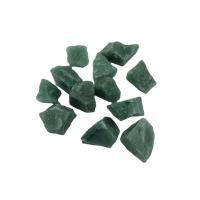 Драгоценный камень украшения, Зеленый авантюрин, Комкообразная форма, Связанный вручную, зеленый, продается PC