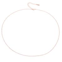 Brass Cable Link Necklace Chain, 304 Stainless Steel, Galvanic plating, Unisex cm 