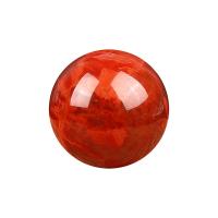Yunnan Red Agate Abalorio, Esférico, Bricolaje & diverso tamaño para la opción, Rojo, Vendido por UD