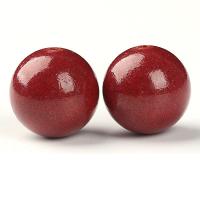 Zinnober Perlen, Cinnabaris, rund, verschiedene Stile für Wahl, verkauft von PC