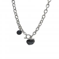 Titanium Steel Jewelry Necklace, polished, for woman Approx 17.72 Inch 