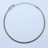 Titanium Steel Jewelry Necklace, polished, for woman cm 