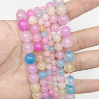 Morganite Beads, polished, DIY multi-colored cm 