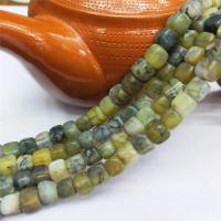 Natural Dragon Veins Agate Beads, Square, polished, DIY, mixed colors cm 