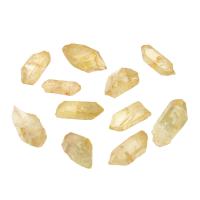 Citrin Naturperlen, Gelbquarz Perlen, Unregelmäßige, gelb, 45x30x5mm, verkauft von PC